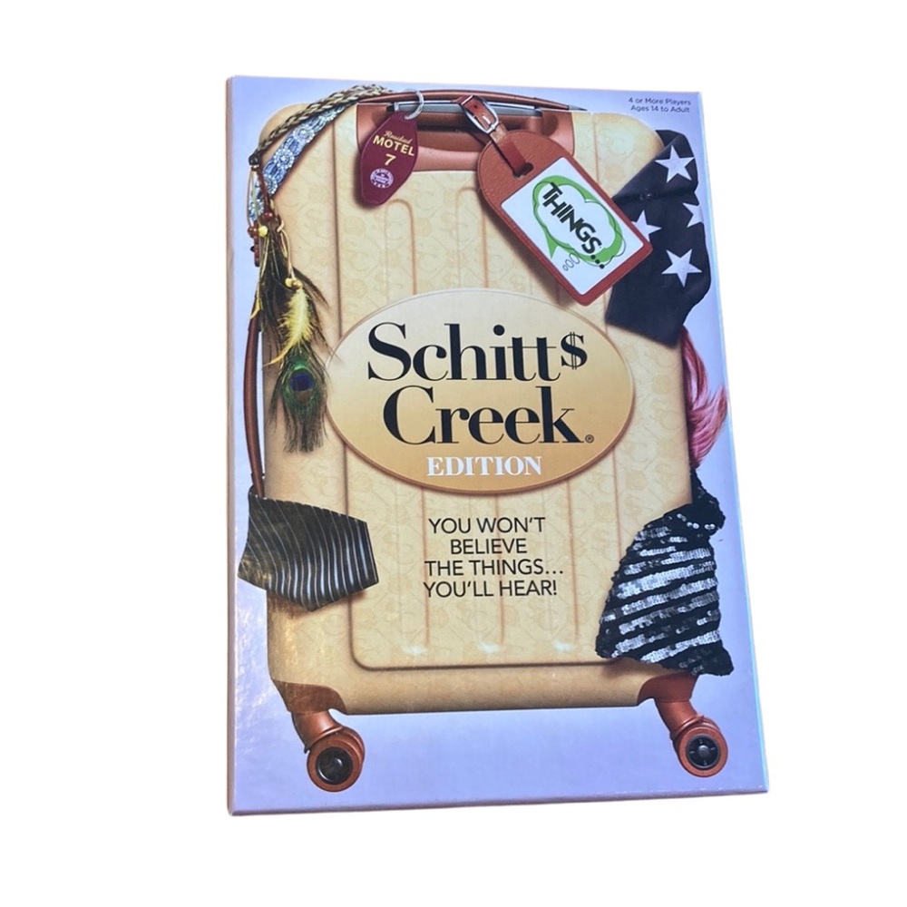 NIB Schitt's Creek Game of Things Card Game Funny TV Party Christmas Gift 14+